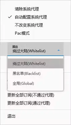 v2rayN enable Router Mode